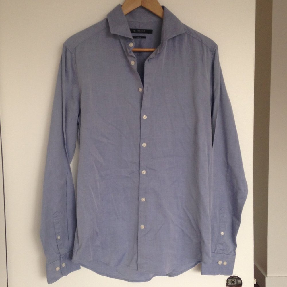 Tiger of Sweden - Blue Men's Button Down Shirt